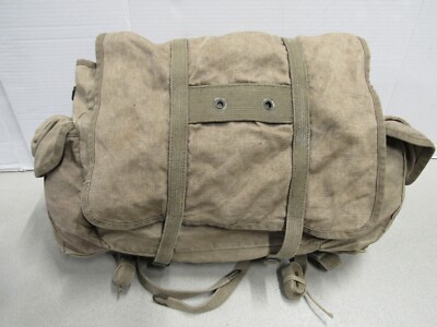French Algerian War TAP 55 Pack Bag Parachutist Musette WELL