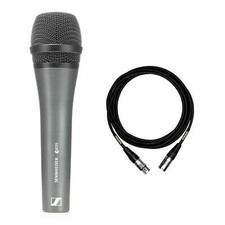 Sennheiser e 835 Live Vocal Microphone Bundle with 15-foot XLR Mogami Cable