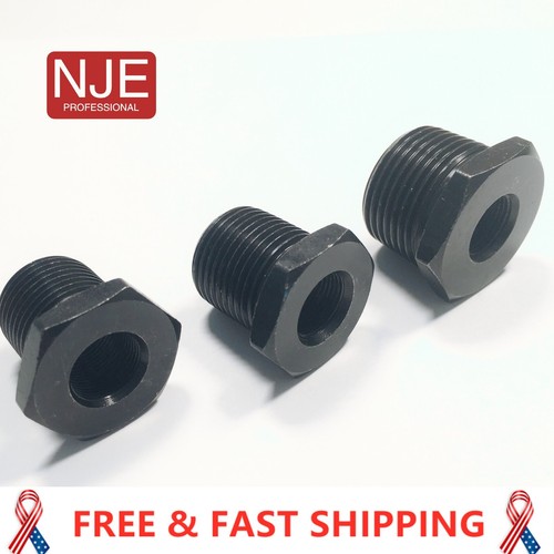 3 Pack Steel Thread Adapter Convert 5 8x24 To 3 4x16 13 16X16 3 4 NPT 3-pack-steel-thread-adapter-convert-5-8x24-to-3-4x16-13-16x16-3-4-npt