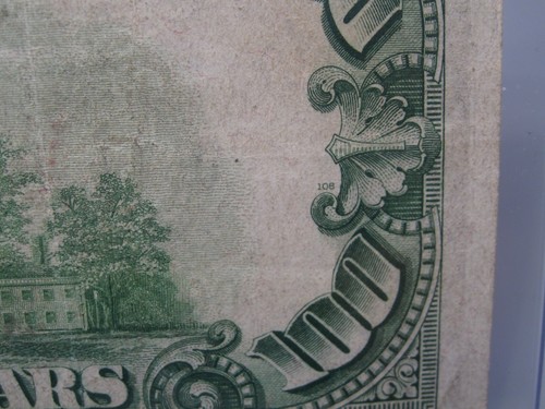 1934-A Green Seal $100 FRN Note. G-Series Chicago. G/A Block. - Picture 9 of 9