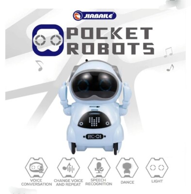 Pocket Mini Robot Interactive Kids Toy  jiabaile  939a