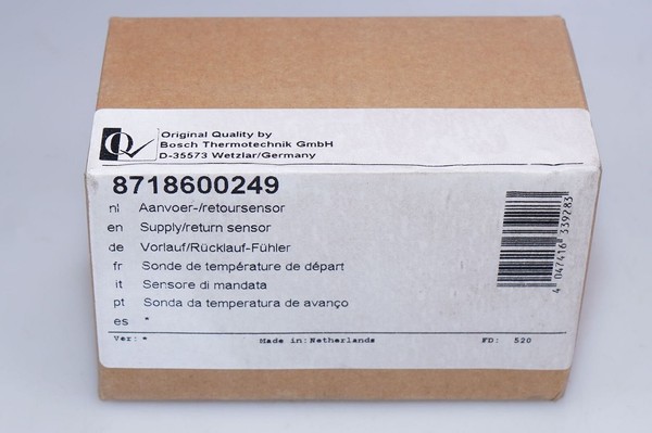 Bosch / Nefit 8718600249 Vorlauf/RÜCklauf FÜHler (Proline / Proline Nxt) Neu-image
