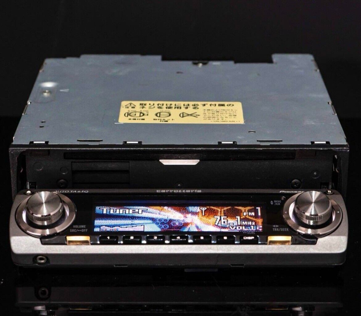 Pioneer Carrozzeria DEH-P099 Car Audio Fully Functional 2004 Pioneer Carrozzeria DEH-P099 Car Audio Fully Functional 2004
