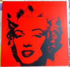 ANDY WARHOL GOLDEN MARILYN MONROE SUNDAY B. MORNING LIMITED EDITION 11.43 COA