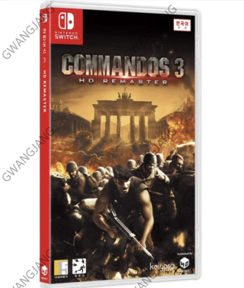Nintendo Switch Commandos 3 HD Remaster Fun Famous Korean English Game Wow - Image 3 of 4