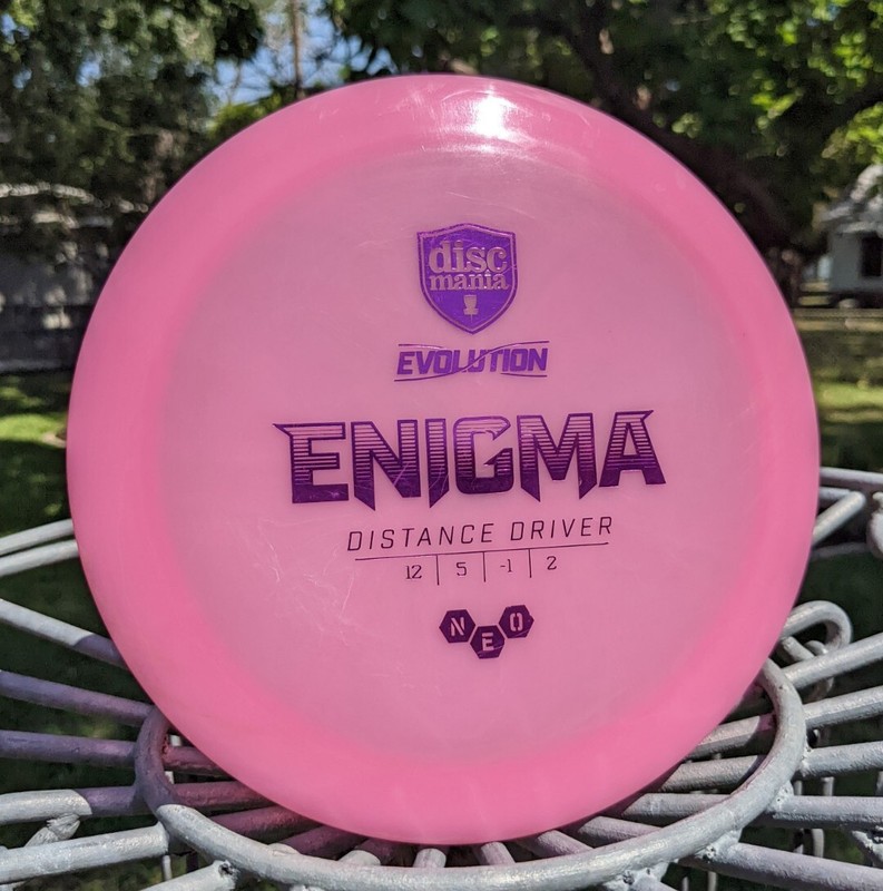 Discmania rare practice field 2019 Max Weight Neo ENIGMA 175g