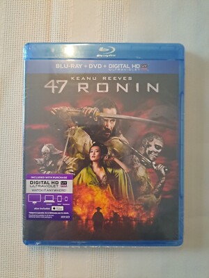 47 Ronin (Blu-ray + DVD + Digital HD UV) NEW SEALED