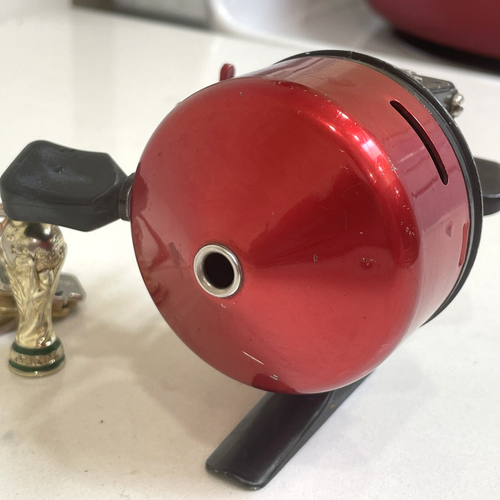 VTG Abu Garcia Abu-Matic 170 Spinning Reel Made Sweden Fishing Great Condition - 第 3/9 張圖片