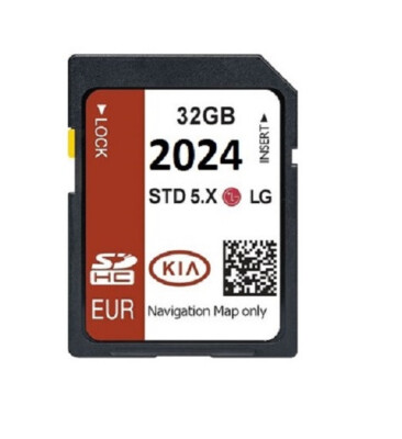 Kia Venga Satellitennavigation Navi SD Kartensystem/Karten Update 2024