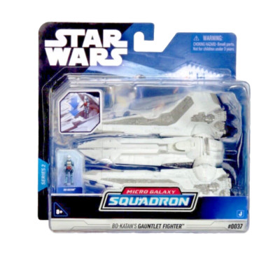 Star Wars Micro Galaxy Squadron Bo-Katan & Gauntlet Fighter Series 2