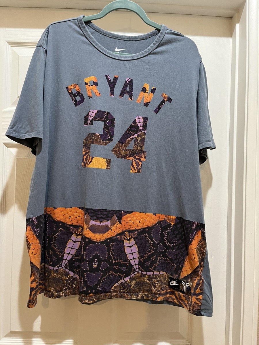 kobe bryant t shirt nike 24