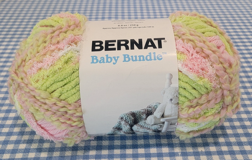 BERNAT Baby Bundle PLAY PINK Yarn; Super Bulky Chenille 8.8oz Lot#27010 - Picture 3 of 4
