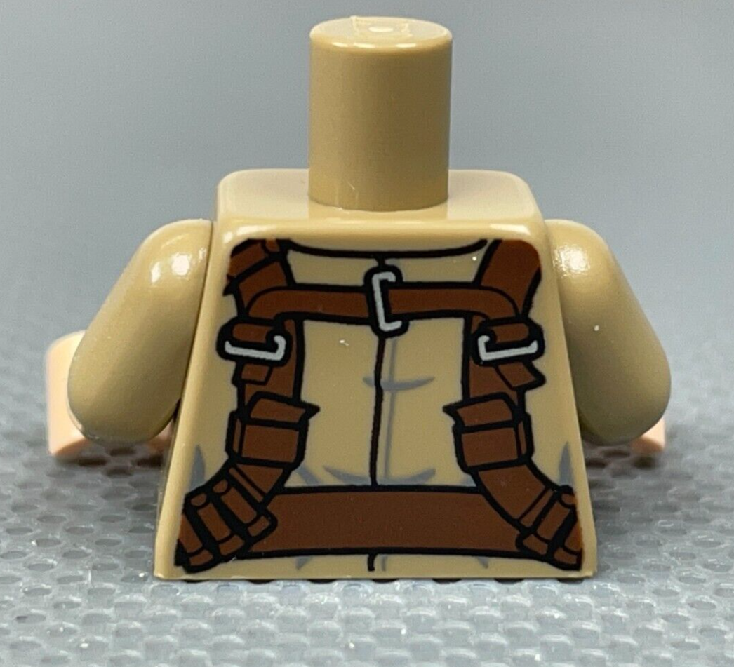 LEGO Minifigure Torso Dark Tan Military Utility Belts Star Wars
