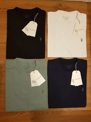 T-Shirt All Saints Bio-Baumwolle Crew