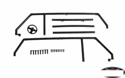 Überrollkäfig und Lenkrad für 1:10 Black Rock Z-B0158 RC4WD inkl. Hardware