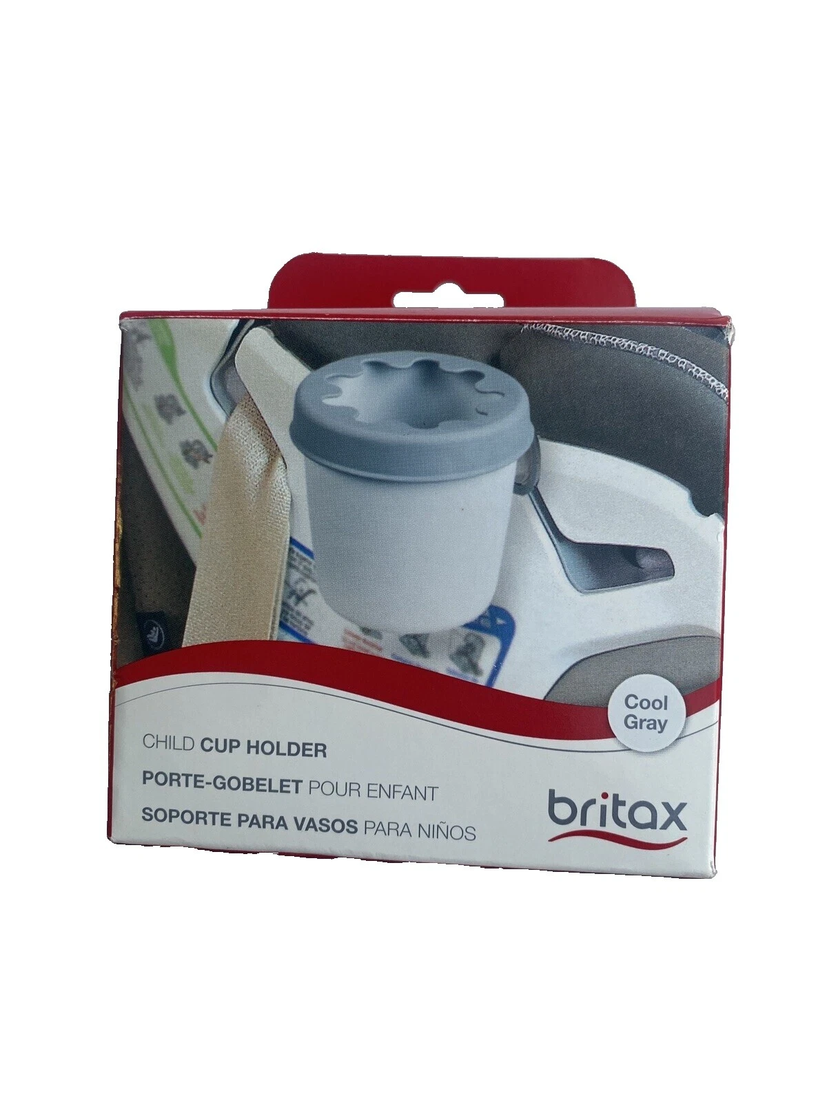 Asiento de Coche de Bebé Negro Britax Portavasos