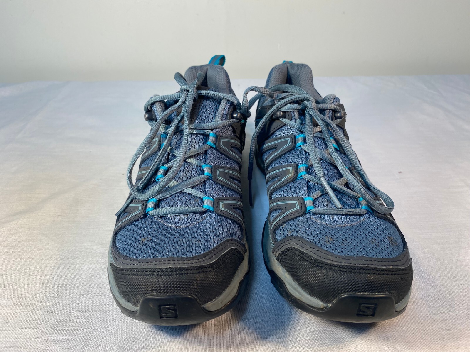 Salomon Pathfinder Hiking Shoes Women's Green Nylon T… Gem