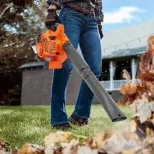 2-Stroke Handheld Leaf Blower Gas Powered Commercial Yard Grass Lawn Blower