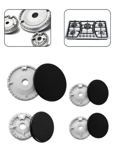Gas Stove Accessories Cooker Hat Set Cooker Cap Flat Iron Kitchen Tool - Picture 10 of 23