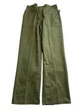 1980s Era US Military OG 507 Durable Press Utility Pants Trousers 80s 32X30