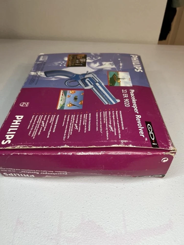 Philips CDi Peacekeeper Revolver New In Box for Mad Dog McCree Etc Not Included - Image 3 of 4