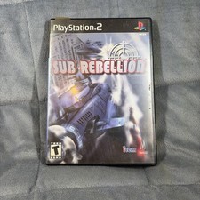 Sub Rebellion (Sony PlayStation 2, 2002) Complete Tested & Works