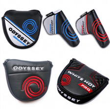 Odyssey Golf Putter Head Covers Club Mallet Blade Protector Magnetic Closure UK
