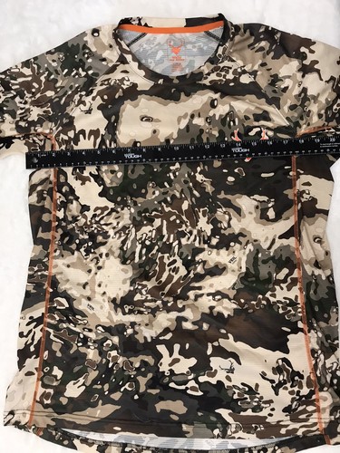 Walls Pro Series Long Sleeve Camo Shirt Mens Large Veil Camouflage - Picture 10 of 11