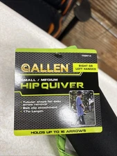 Allen Archery Hip Quiver Black for Traditional & Recurve Bows