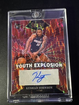 2024-25 Select - Youth Explosion Orange Auto Keshad Johnson #YE-KEJ (AU, RC)