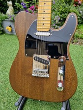Luthier Build Blackguard Tele Style Electric Guitar By Thomas Johnson