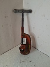 Vintage Ridgid No-2 Pipe Tubing Cutter 1/8 - 2 OD Capacity Made in USA 3 Blades
