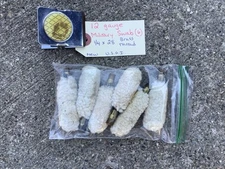 Six (6) Pcs. 12 gauge Bore  Cleaning Swabs 12ga Caliber Shotgun USGI Brass