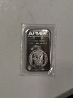 Silver APMEX Bar 1 Troy oz. .999 Fine Silver In Case
