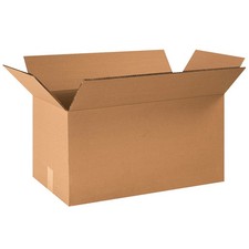 24" x 12" x 12" Heavy-Duty Double Wall Cardboard Corrugated Boxes Lot of 15
