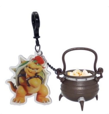 #ad #ad AMC Super Mario Galaxy Bowser’s Cauldron Mini Popcorn Bucket w Bowser Clip NEW $50.00