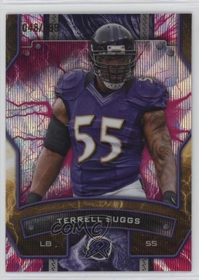 2024 Topps Resurgence Crimson Surge Refractor /199 Terrell Suggs #6 1r8y