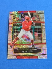 2021 T. J. Friedl ROOKIE RC Panini Select #11 Scope Prizm Concourse 