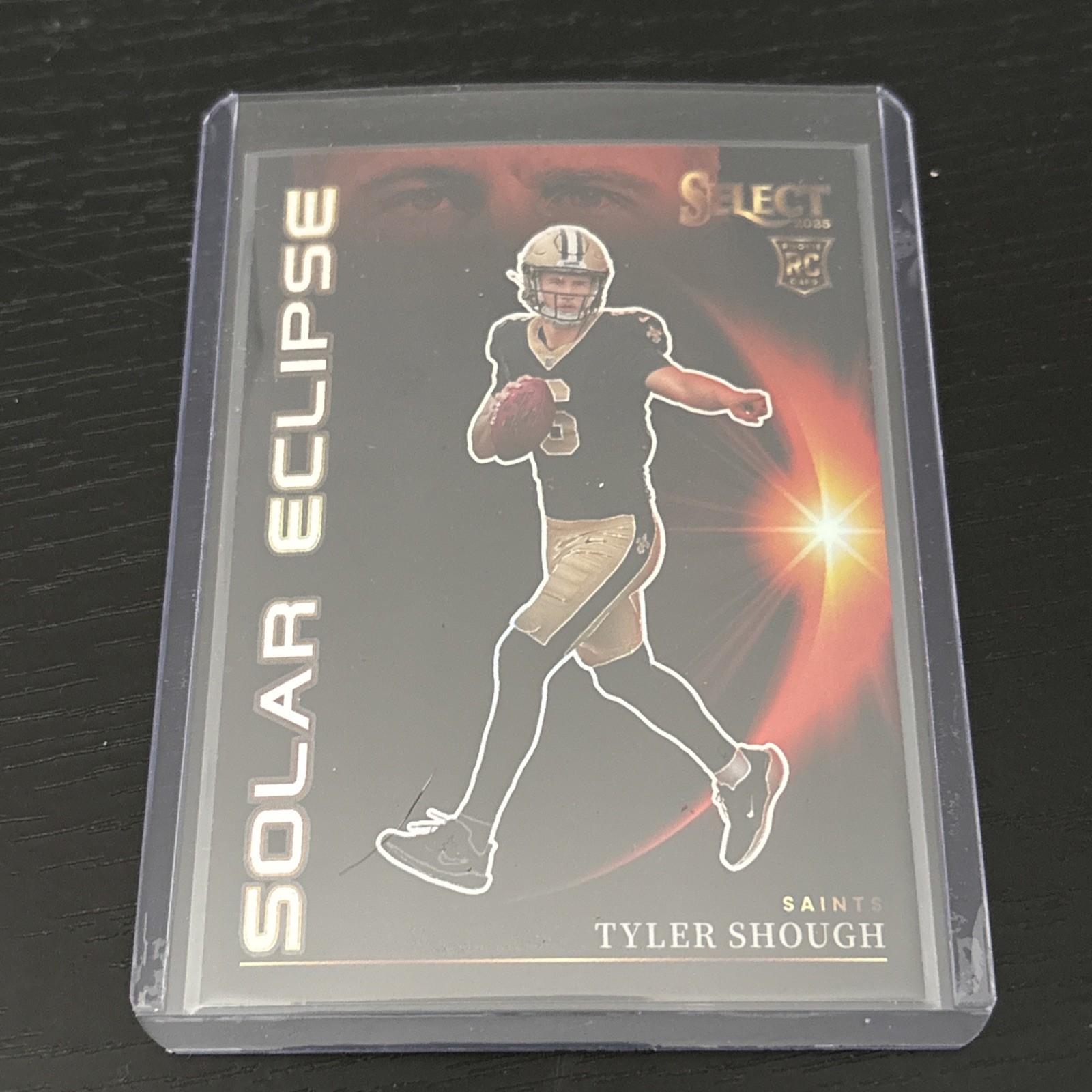 2025 Panini Select Rookie Solar Eclipse Case Hit Tyler Shough Saints SSP JG8