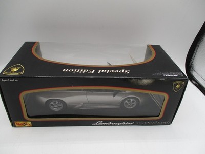 1/18 SCALE DIECAST MAISTO SILVER LAMBORGHINI MURCIELAGO | eBay