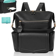 Diaper Bag Backpack, Convertible Hobo, Large Baby Bag with 14 Pockets, 6 Bott...