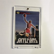 Upper Deck Michael Jordan Chicago Bulls #466 1993-94 Skylights NBA Insert Card