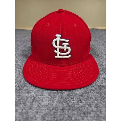 St. Louis Cardinals Fitted Hat Mens 7 1/4 Red New Era 59FIFTY Authentic MLB