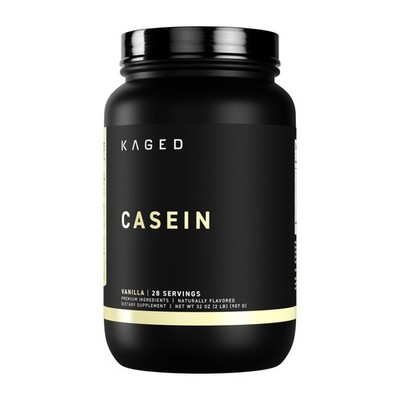 Kaged Premium Casein Protein Powder | Vanilla | Micellar Casein | Banned-Subs...