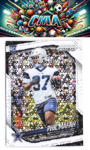 2025 Panini Prizm #378 Phil Mafah White Disco
