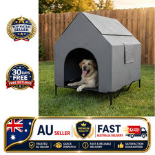 129cm Dog House for Outdoor Indoor, X-Large Dog Houses Weatherproof 600D PVC 