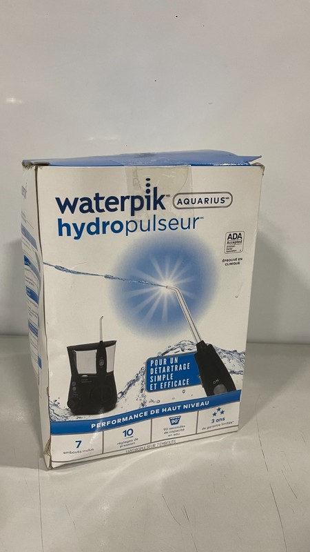 Waterpik WP-662 Aquarius Professional Waterflosser - Black