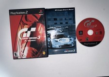 Gran Turismo 3 A-spec Grand (Sony PlayStation 2, 2002) PS2 Complete With Manual