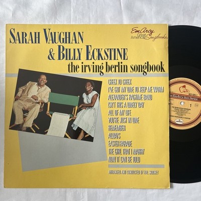 Sarah Vaughan & Billy Eckstine   The Irving Berlin Songbook, IMPORT LP Record NM