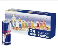 Red Bull Advent Calendar 2025 Christmas Pack - Stores Sold Out - Fast Ship!